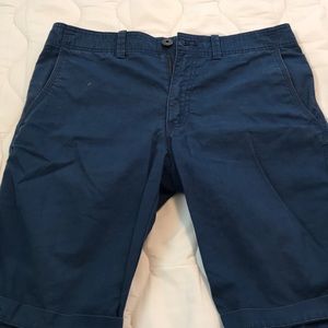 Express Size 30 Blue Cargo shorts